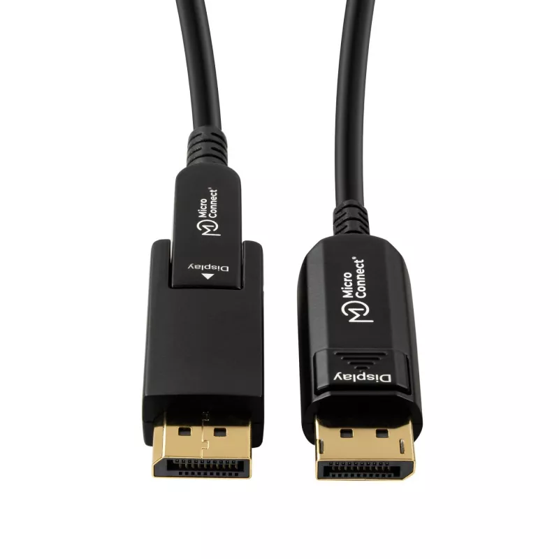 Microconnect DP-MMG-1500MBV1.4OP Καλώδιο DisplayPort 15 m Μαύρο