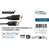 Microconnect DP-MMG-1500MBV1.4OP Καλώδιο DisplayPort 15 m Μαύρο