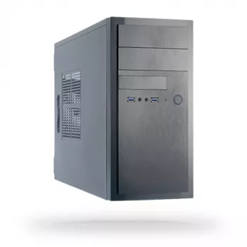 Chieftec HT-01B-350GPB Κουτί υπολογιστή Midi Tower μαύρο 350 W