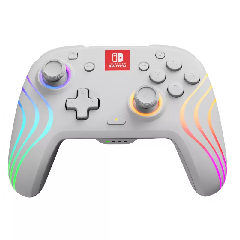 PDP Afterglow Wave White USB Gamepad Αναλογικό / Ψηφιακό Nintendo Switch, Nintendo Switch Lite, Nintendo Switch OLED