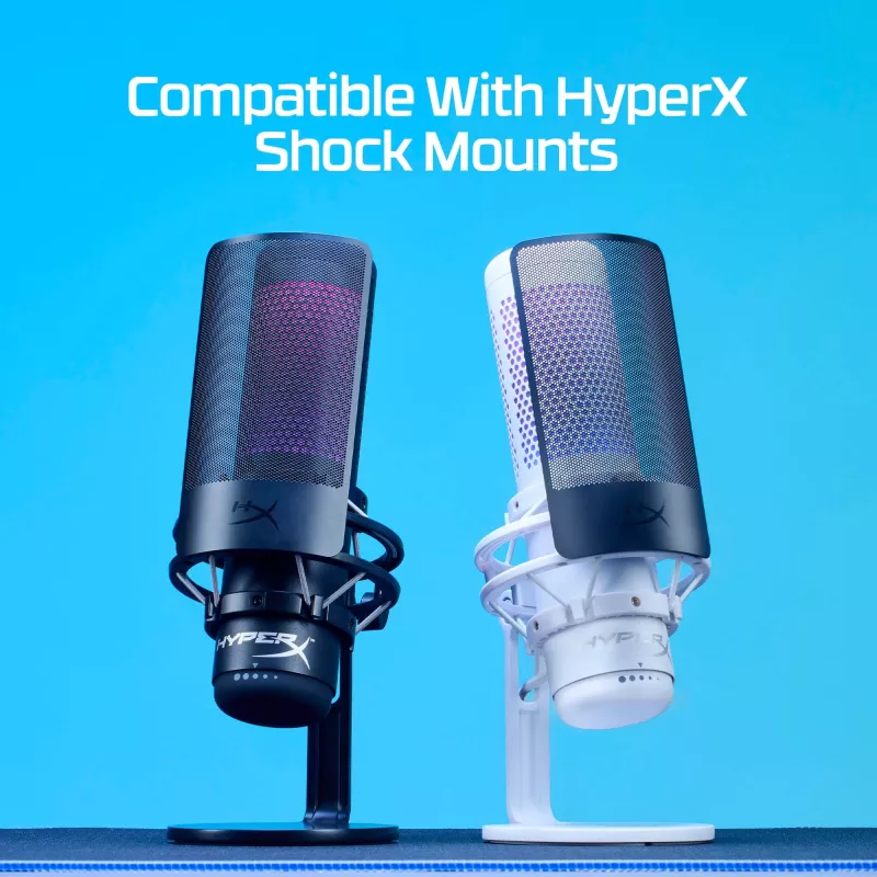HyperX Shield 6X256AA Αντι-ποπ φίλτρο μικροφώνου, εύκαμπτος βραχίονας, Μαύρο