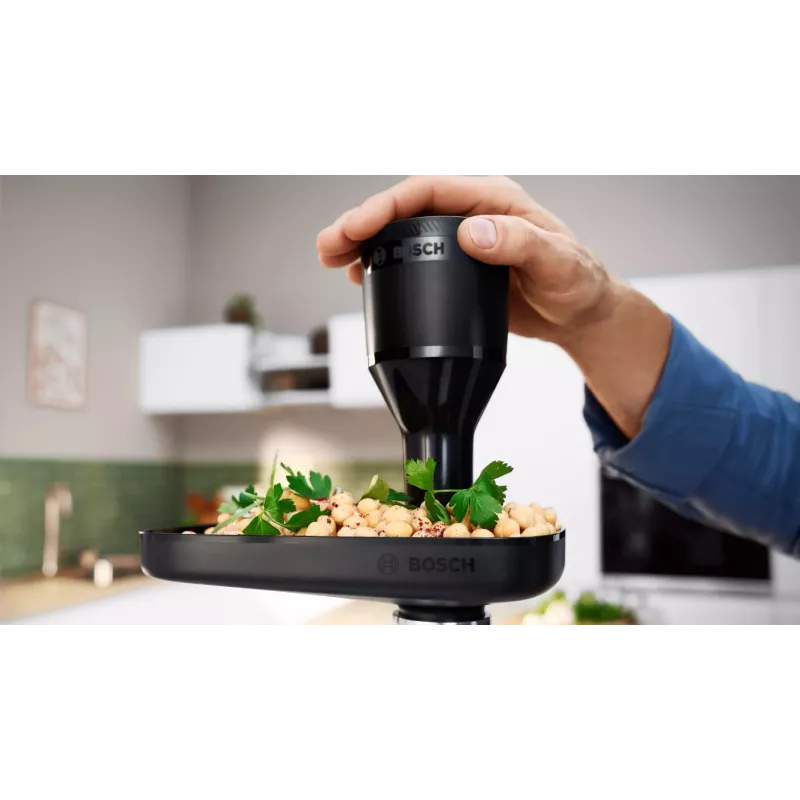 Bosch Serie 6 Κιμάς 2100 W Μαύρο, Ασημί