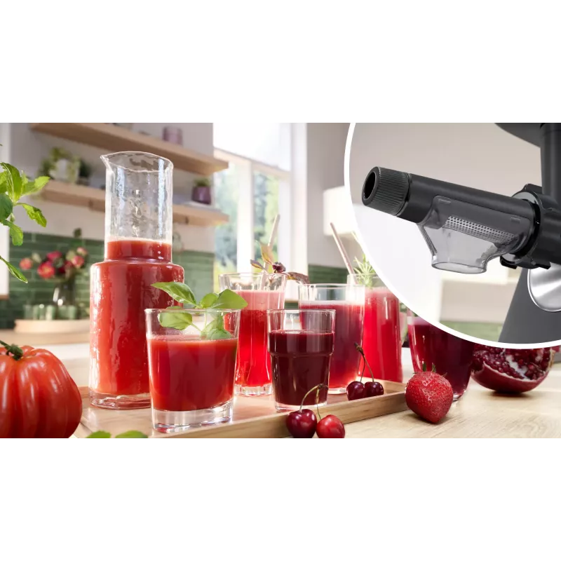 Bosch Serie 6 Κιμάς 2100 W Μαύρο, Ασημί
