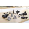 Bosch Serie 6 Κιμάς 2100 W Μαύρο, Ασημί