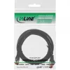 InLine Καλώδιο δικτύου S/FTP PiMF Cat.6 250MHz Χαλκός χωρίς αλογόνα μαύρο 3m