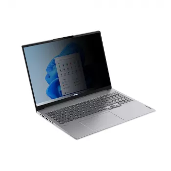 Φίλτρο προστασίας οθόνης laptop χωρίς πλαίσιο Lenovo 4XJ1U03940 για 40,6 cm (16 inch) οθόνη 16:10, 85 % διαπερατότητα φωτός, 30° γωνία θέασης