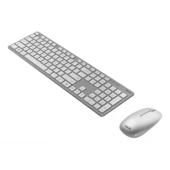 ASUS W5000 Wireless and Σετ ποντικιού Πληκτρολόγιο Ποντίκι περιλαμβάνονται Universal RF Wireless Λευκό