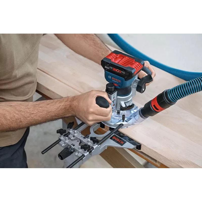 Μπαταρίας φρεζάκι Bosch GKF 18V-8 — 18 V, 8 mm υποδοχή