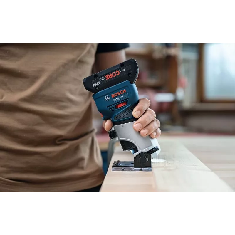Μπαταρίας φρεζάκι Bosch GKF 18V-8 — 18 V, 8 mm υποδοχή
