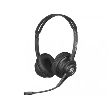 Sandberg ασύρματο Headset ANC+ENC, Ασύρματα, Μουσική/Καθημερινή χρήση, 20–20000 Hz, 230 g, Headset, Μαύρο