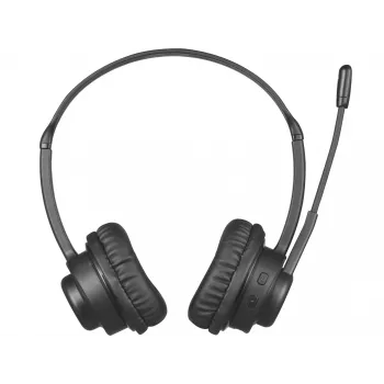 Sandberg ασύρματο Headset ANC+ENC, Ασύρματα, Μουσική/Καθημερινή χρήση, 20–20000 Hz, 230 g, Headset, Μαύρο
