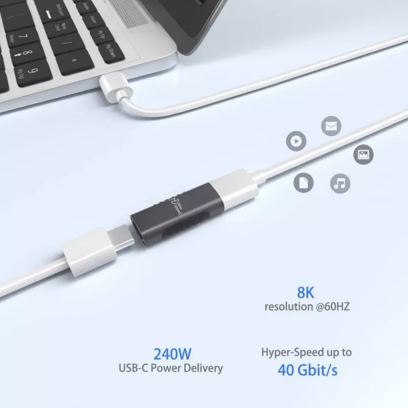 Microconnect USB3.2CFFA Καλώδιο-αντάπτορας USB C Μαύρο