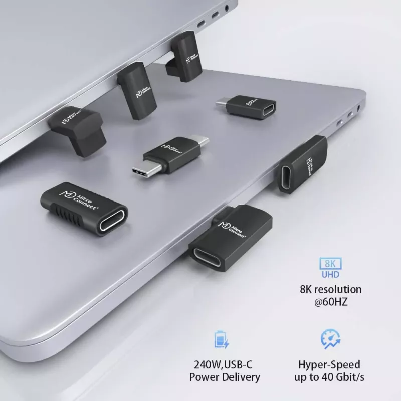 Microconnect USB3.2CFFA Καλώδιο-αντάπτορας USB C Μαύρο