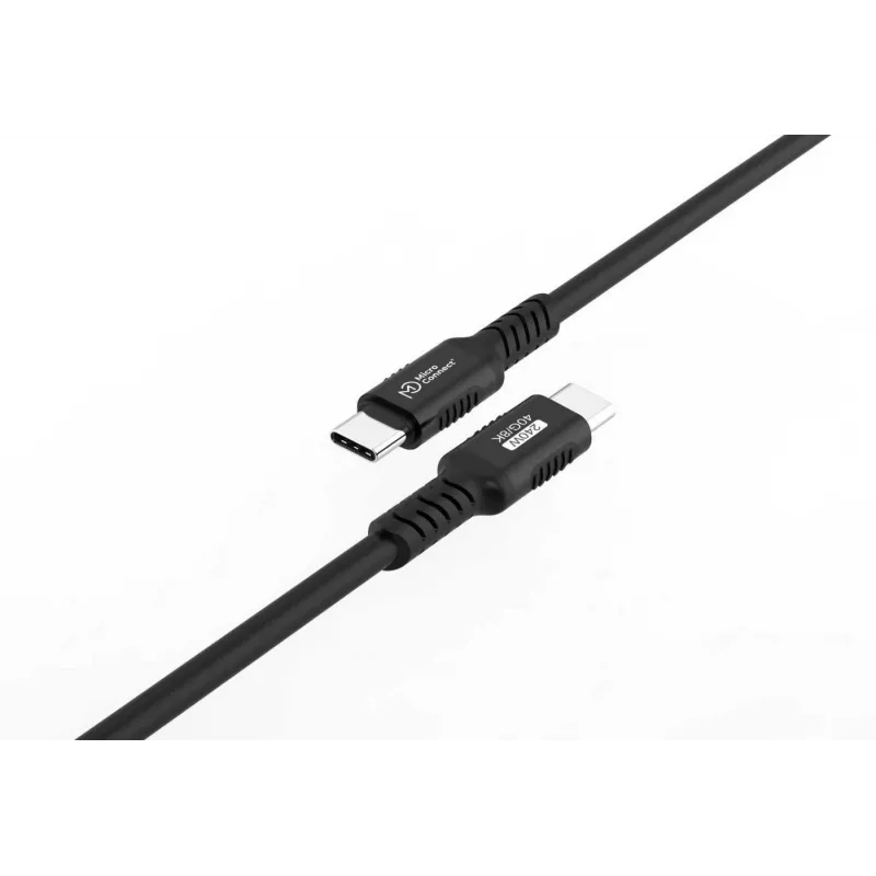 Καλώδιο USB MicroConnect MC-USB4-CC40LQ-1.5 — USB Type-C σε USB Type-C, 1,5 m