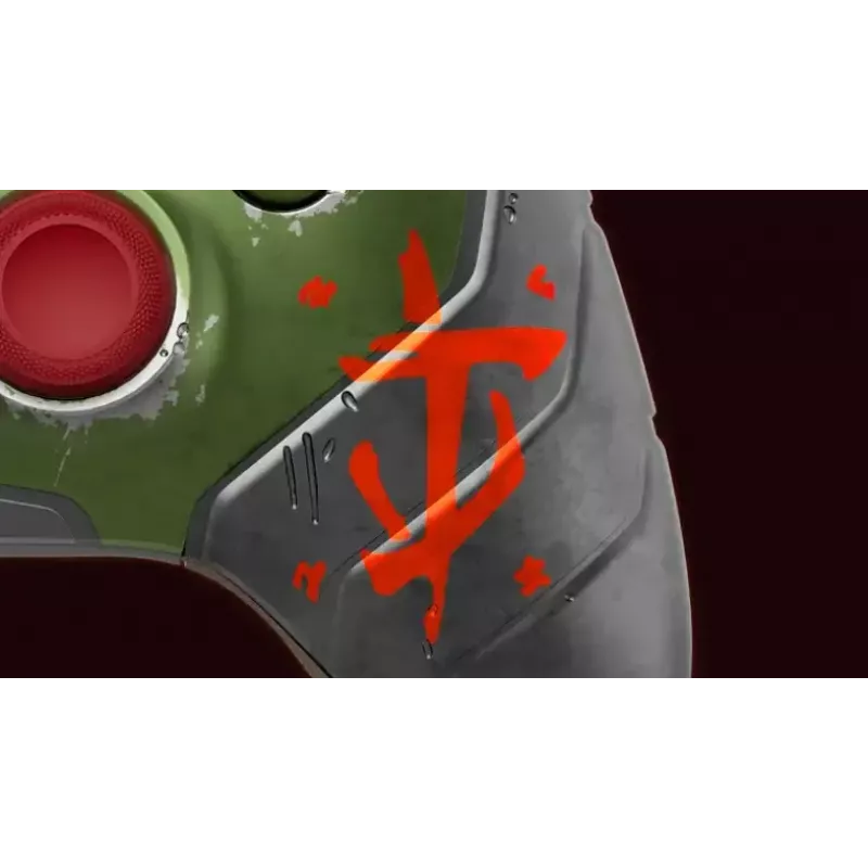 Ασύρματο Gamepad Microsoft Xbox Wireless Controller DOOM: The Dark Ages Limited Edition, Bluetooth/USB, πολύχρωμο, μπαταρία AA, USB-C