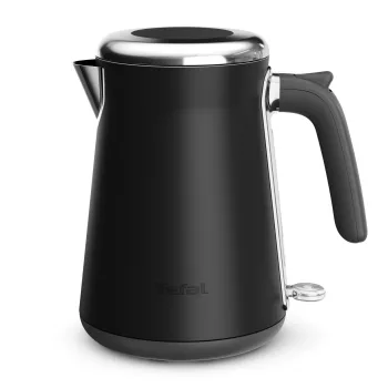 Βραστήρας Tefal KI6668E0 — 1,7 l, 2400 W, θήκη ανοξείδωτου ατσαλιού, μαύρο