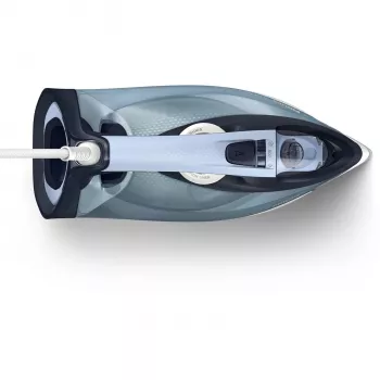 Σίδερο ατμού Philips DST7020/20 — 2800 W, πλάκα SteamGlide Plus, 50 g/min συνεχής ατμός, 250 g/min έκρηξη ατμού, 0,3 l δεξαμενή νερού, μπλε