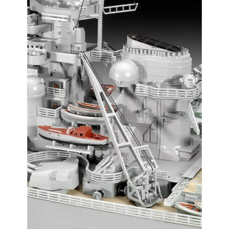 Μοντέλο πολεμικού πλοίου Revell Bismarck κιτ 1:350