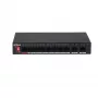 Dahua Technology PoE PFS3010-8ET-96-V2 Διακόπτης δικτύου Unmanaged Gigabit Ethernet (10/100/1000) Power over Ethernet (PoE) Μαύρο