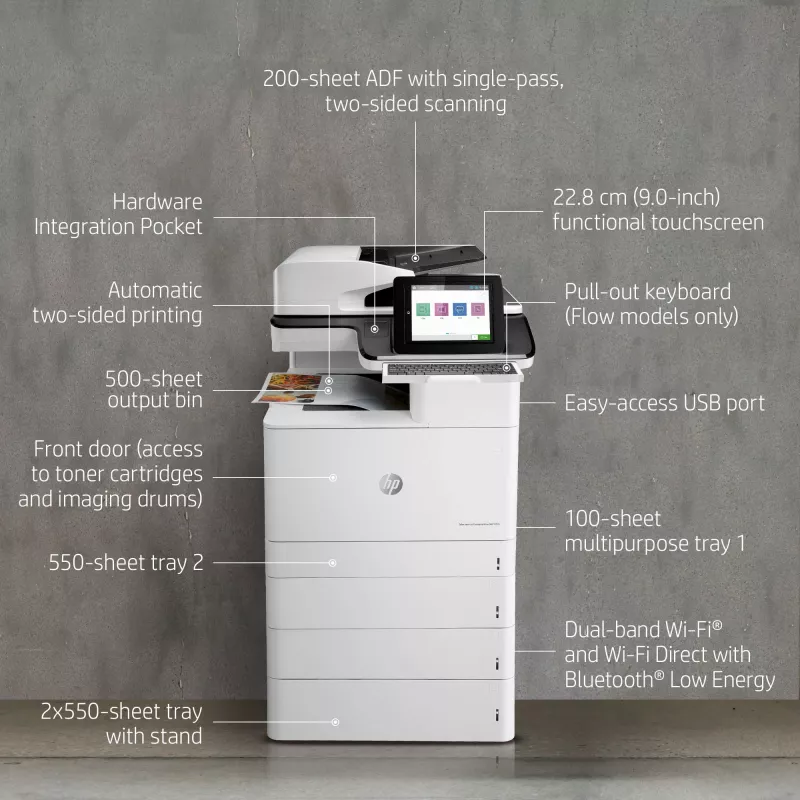 Πολυμηχάνημα HP Color LaserJet Enterprise Flow MFP M776z εκτυπωτής λέιζερ έγχρωμος