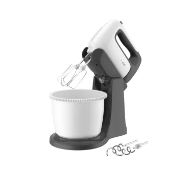 Tefal PrepMix+ HT464138 Μίξερ χειρός με βάση μπολ 500 W γκρι/λευκό