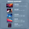 Καλώδιο USB-C σε USB-C AXAGON BUCM4X-CM05AB — USB4 Gen 3x2, 40 Gbit/s, 240 W, 0,5 m, μαύρο