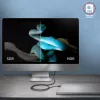 Καλώδιο USB-C σε USB-C AXAGON BUCM4X-CM05AB — USB4 Gen 3x2, 40 Gbit/s, 240 W, 0,5 m, μαύρο