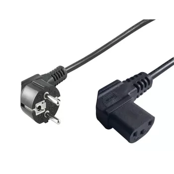 Microconnect PE010510 καλώδιο τροφοδοσίας μαύρο 1 m CEE7/7 υποδοχή C13
