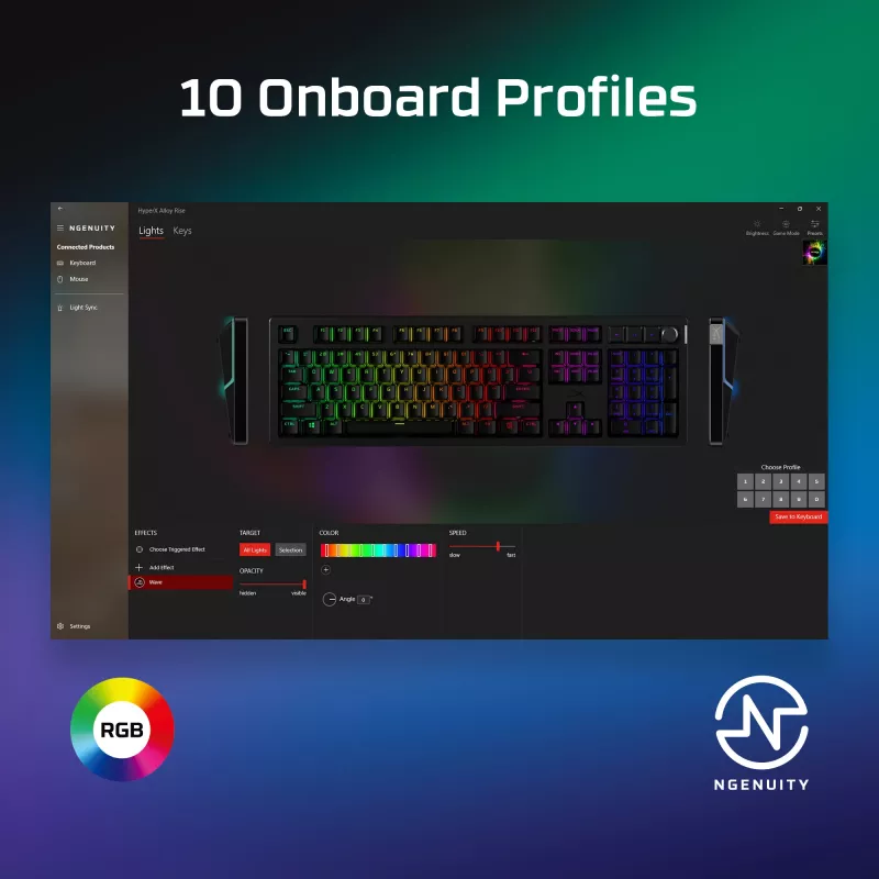 HyperX Alloy Rise - Πληκτρολόγια Gaming