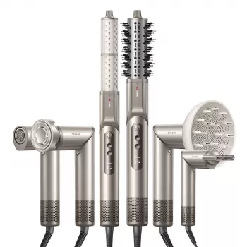 Dreame Dazzle πιστολάκι μαλλιών 1400 W — κινητήρας 110000 U/min, 3 βαθμίδες θέρμανσης, max. 90°C, χρυσό