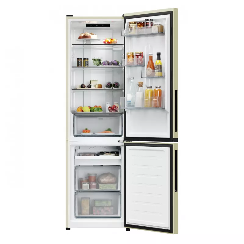 Candy CNCQ2T518EC Ελεύθερης Τοποθέτησης 279 L Κρεμ