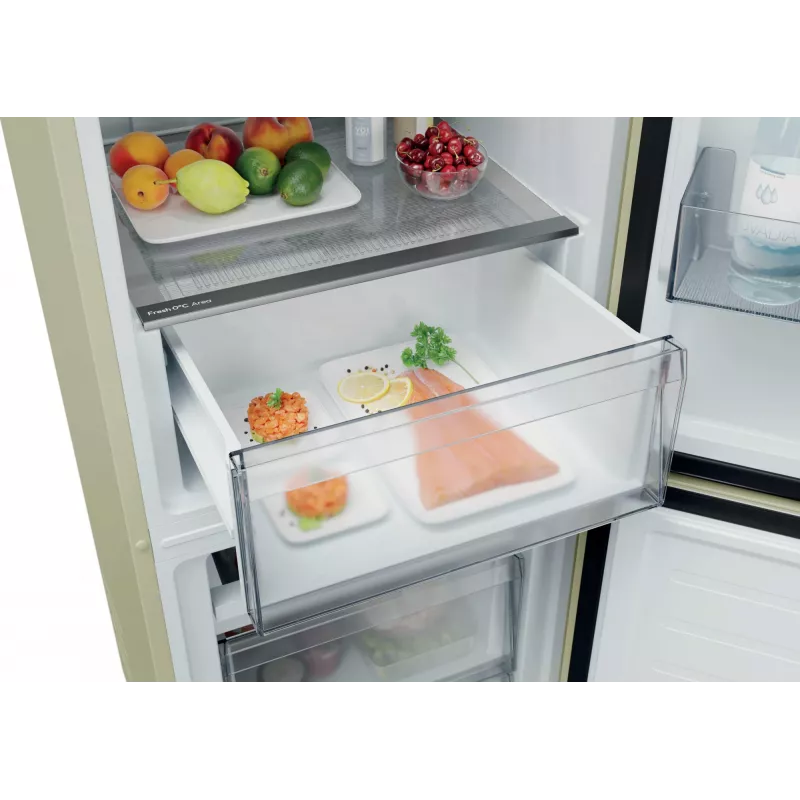 Candy CNCQ2T518EC Ελεύθερης Τοποθέτησης 279 L Κρεμ