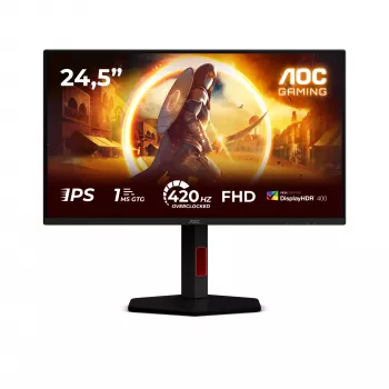 AOC G4 25G4KUR Οθόνη Υπολογιστή 62,2 cm (24,5 inch) 1920 x 1080 Pixel Full HD LED Μαύρο, Κόκκινο