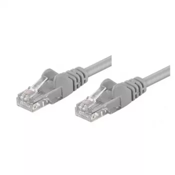 Goobay RJ45 CAT 5e U/UTP CCA Καλώδιο Patch Γκρι 50 m