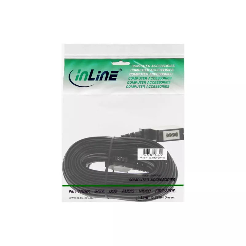 Δεματικά καλώδίων InLine 100 mm, πλάτος 2,5 mm, μαύρο — συσκευασία 1000 τεμ.