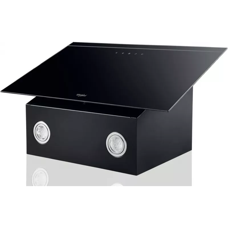 Whirlpool AKR 62F LT K Επιτοίχια Μαύρο 650 m³/h