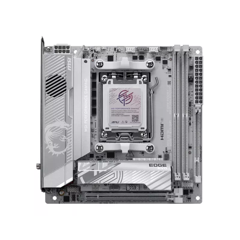 MSI MPG X870I EDGE TI EVO WIFI Μητρική κάρτα AMD X870 Socket AM5 mini ATX