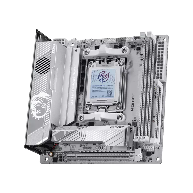 MSI MPG X870I EDGE TI EVO WIFI Μητρική κάρτα AMD X870 Socket AM5 mini ATX