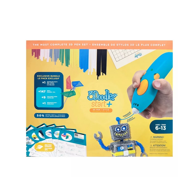 3Doodler Start Plus Costc επεκτεινόμενο σετ 3D-Στυλό 0,77 mm Τιρκουάζ