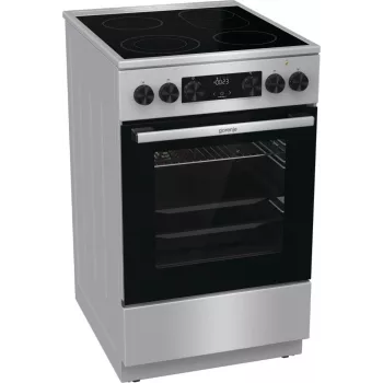 Gorenje GECS5C70XA Κουζίνα Ελεύθερη Ηλεκτρική Κουζίνα Κεραμική Εστία Ανοξείδωτο