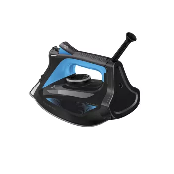 Rowenta DW5310 Σίδερο ατμού Microsteam 400 HD Laser Πλάκα σιδερώματος 2700 W Μαύρο, Μπλε