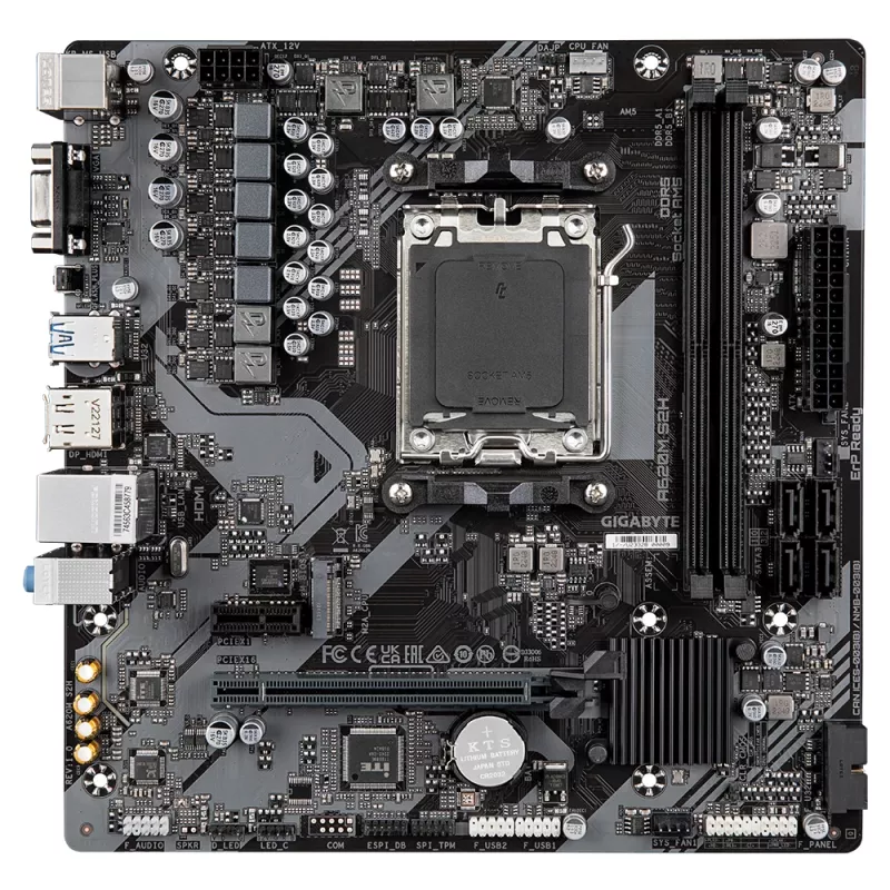 GIGABYTE A620M S2H Μητρική, A620, AM5, Micro ATX