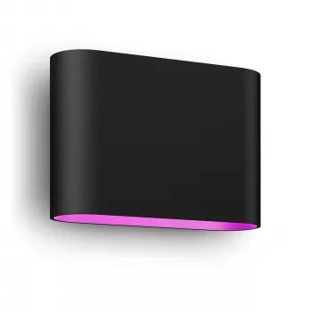 Επιτοίχιο φωτιστικό Philips Hue Dymera Μαύρο LED Εσωτερικού/Εξωτερικού χώρου 160 mm, 220–240V