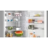 Bosch Serie 6 KGN49LBCF Ψυγειοκαταψύκτης Ελεύθερης τοποθέτησης 440 L Μαύρο