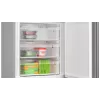 Bosch Serie 6 KGN49LBCF Ψυγειοκαταψύκτης Ελεύθερης τοποθέτησης 440 L Μαύρο