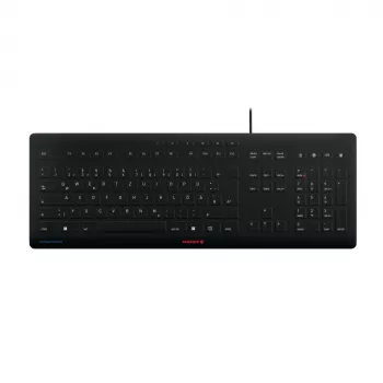 Πληκτρολόγιο CHERRY Stream JK-8502DE-2 USB QWERTZ γερμανικό μαύρο ενσύρματο 115 πλήκτρα