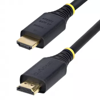 StarTech.com 3m (10ft) Πιστοποιημένο Καλώδιο Ultra High Speed HDMI, 8K 60Hz/4K 120Hz, Καλώδιο HDMI 2.1 με HDR10+ / eARC, 48Gbps, Καλώδιο HDMI 8K για οθόνη/τηλεόραση/οθόνη, Εύκαμπτο περίβλημα TPE