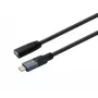 VivoLink καλώδιο USB-C αρσενικό σε θηλυκό 0,3 m, USB 3.2 20 Gbps
