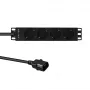 Rack-PDU Lanview LVR-2MSCH-SCH-C13-4 – Μονάδα διανομής ισχύος Lanview Μοντέλο LVR-2MSCH-SCH-C13-4
