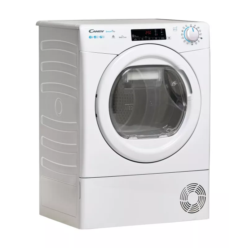 Candy Smart Pro CSOE H9A2TE-S στεγνωτήριο ρούχων ελεύθερο μπροστινής φόρτωσης 9 kg λευκό